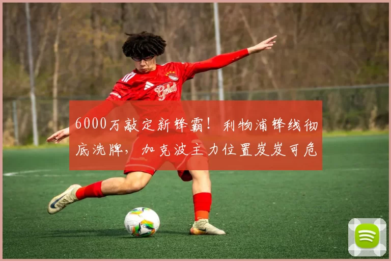 6000万敲定新锋霸!利物浦锋线彻底洗牌,加克波主力位置岌岌可危_本赛季_进球_在英超