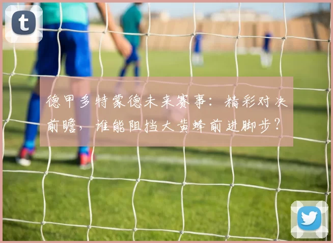 德甲多特蒙德未来赛事:精彩对决前瞻,谁能阻挡大黄蜂前进脚步?